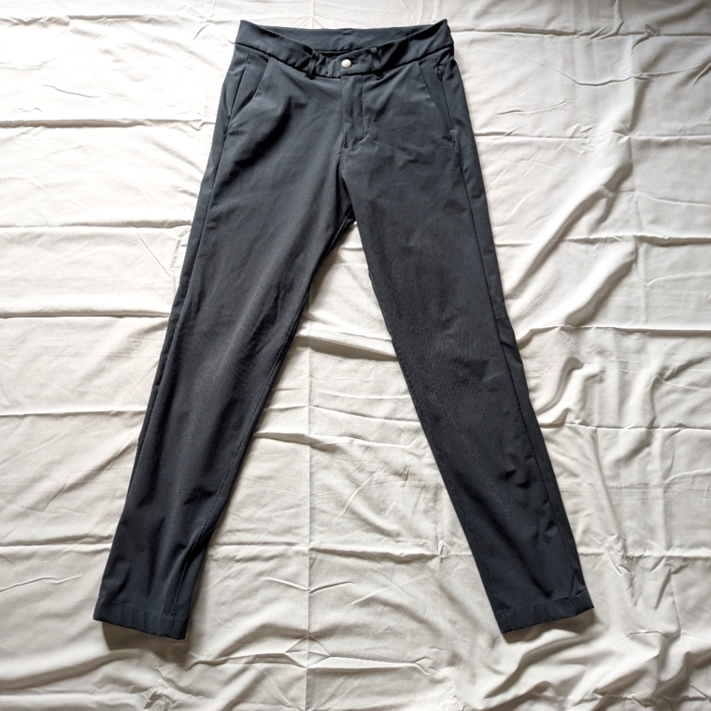 Lululemon Men's Size 28x30 Dark Grey ABC Slim Fit 5 Pocket Pants